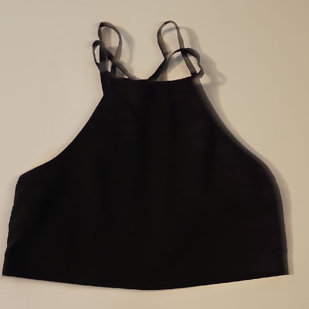 Black Strappy Sports Bra/Bralette